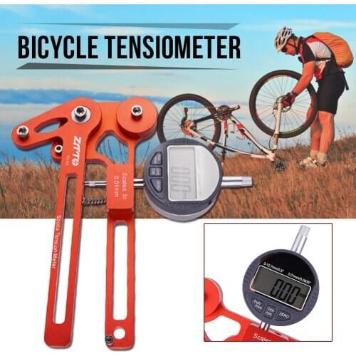 Bicycle Spoke Tension Meter Electronic Watch Wire Tension Adjustment Wheel Set Correction Rim Adjustment Tool