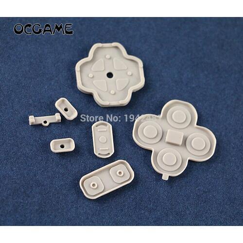 OCGAME For NEW 3DSXL 3DSLL rubber keypad conducting buttons conductive dpad pad for New 3DS XL LL game repair