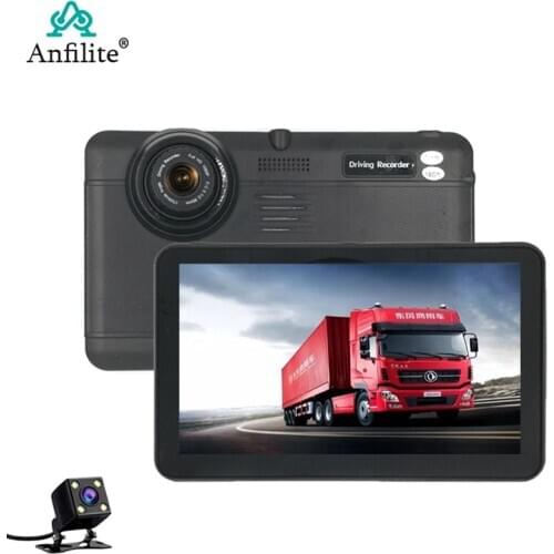 Anfilite 7" Inch Android with gps Bluetooth wifi Quad-core 1.3GHz GPS Navigation Camera Recorder Vehicle 1080p video Recorder