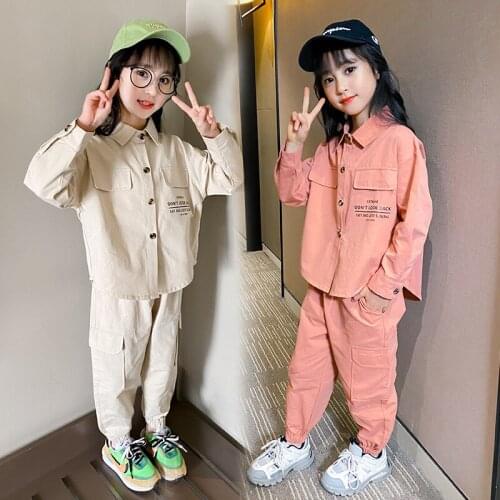 Childrens Clothing Girls' Suit Autumn New 2020 Little Girl D10.15