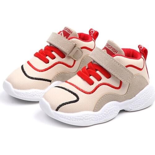 Kids Shoes Color Matching Childrens Tennis Breathable Sport Shoes Fashion Footwear Girls Boys Sneakers