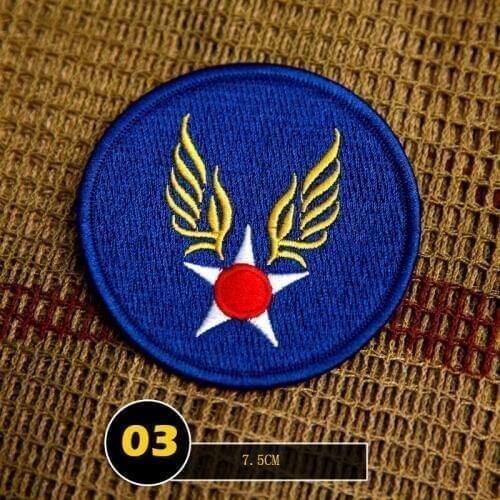 Ww2 Us Usaf Emblem Air Force Badge Patch Insignia Military Army armyshop2008