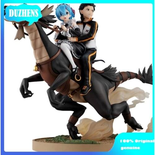 Re:Zero kara Hajimeru Isekai Seikatsu REM Natsuki Subaru PVC Action Figure Anime Figure Model Toys Figure Collection Doll Gift