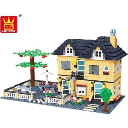 City Villa House DIY Model Building Blocks Bricks Sets 816Pcs Assembly Educational Toys For Children Birthday Gifts 34053