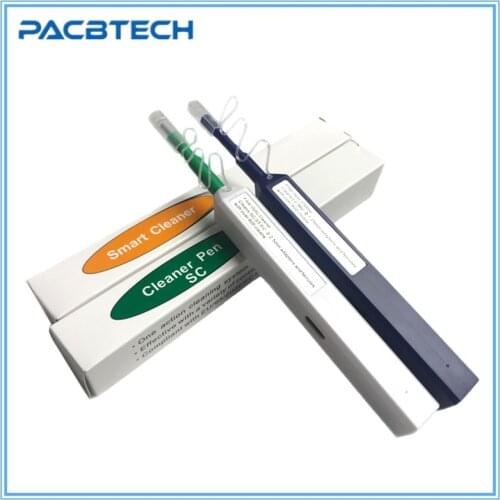 LC/SC/FC/ST One-Click Cleaner Tool 1.25mm and 2.5mm Fiber Optic Cleaning Pen Universal Connector 800 Cleans Fiber Optic Cleaner