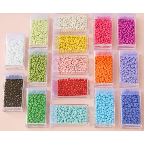 Millennial retro color rice beads collection wild beads DIY handmade jewelry accessories materials