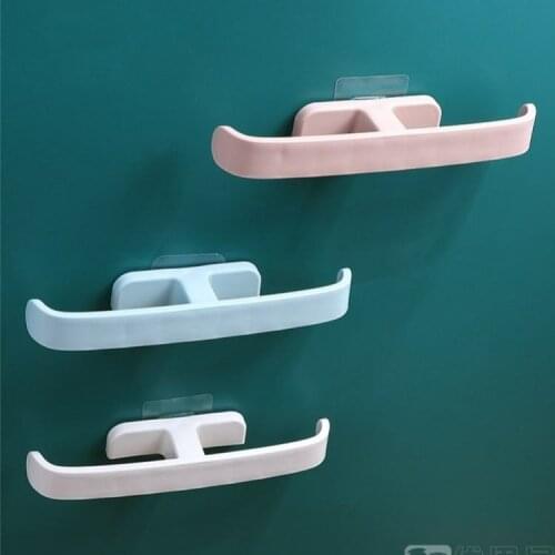 Wall Mounted Punch-free Slippers Hanger Shoe Organizer Family Storage Shoe Rack Towel Rack Space Saving Hanging Shoe Box Ins New