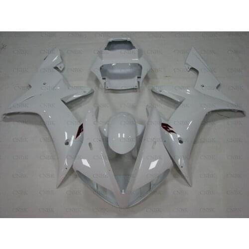 Abs Fairing for YZF1000 R1 2002 YZF1000 R1 Fairings 03 YZF R1 Motorcycle Fairing 2002 - 2003 White