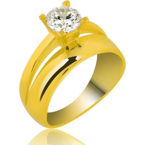 Original silver , Single Stone Wedding Annulus , Ring, Good Quality and Affordable Single Stone ,Rings Types