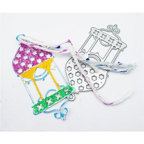 PANFELOU Hot-air balloon bookmark metal craft paper die cutting dies Scrapbooking/DIY Valentines Day Embossing mould Easter