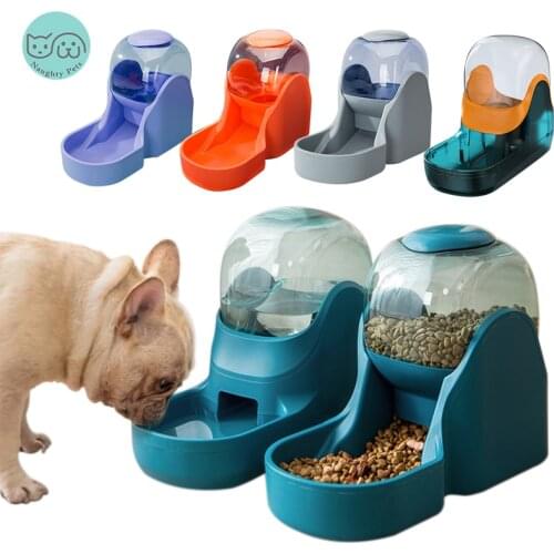 3.8 L Automatic Cat Water Fountain Pet Dog Food Feeder Drinking Feeding Bowl Puppy Food Dispenser Drinker For Dogs Cats
