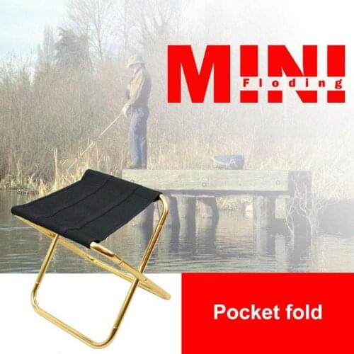 Folding Small Stool Bench Stool Portable Outdoor Mare Ultra Light Subway Train Travel Picnic Camping Fishing Chair Foldable