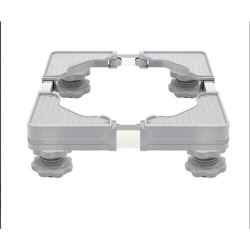 Washing Machine Floor Stand Trolley Adjustable Movable Base Holder for Refrigerator Fridge Universal Machine Carriage Mount