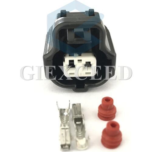 2 Sets 2 Pin 178390-1 Automotive Connector For Toyota Honda Corolla Water Temperature Sensor Plug Engine Socket 1JZ 2JZ 1UZ 3SGE