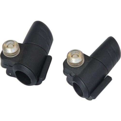 2pcs outdoor trekking pole flip lock replacement part 16mm /18mm hiking walking pole repair kit 50mm length