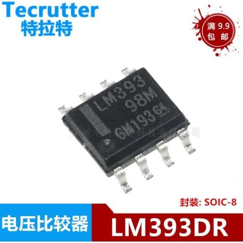 20PCS LM393DR SOP8 LM393 SOP-8 SOP LM393DT LM393DR2G SMD new and original IC