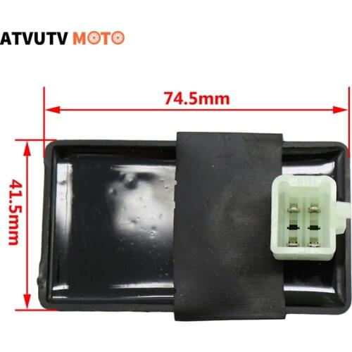 4 Pins Ignition DC CDI For 50cc 90cc 110cc 125cc 150cc Pit Dirt Monkey Bike ATV Scooter