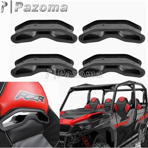 4PCS UTV Seat Belt Harness Pass Through Bezel Insert For Polaris RZR XP 1000 900S Sportsman ACE 570 Accessories 2014-2020