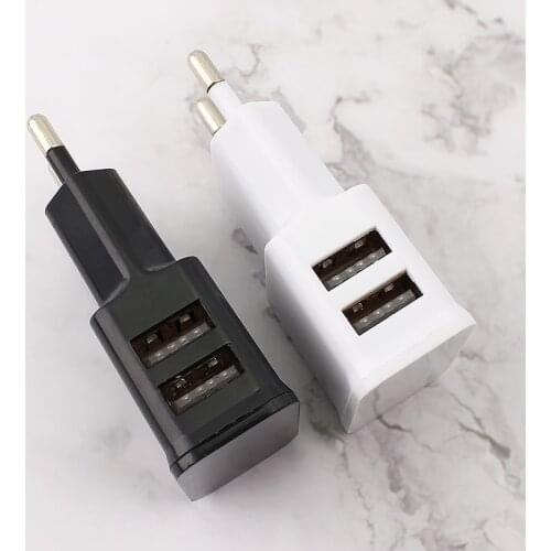 Travel Adapter Universal 5V 2A USB Charger Portable Wall EU Plug Desk Charger Mobile Phone USB Adapter For iphone Samsung Xiaomi