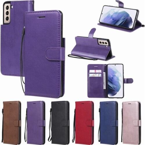 Wallet Case For Samsung Gaalxy S21 20 Ultra Plus FE Flip Retro Leather Phone Cover For Samsung Galaxy S20 FE S21 Plus Cases