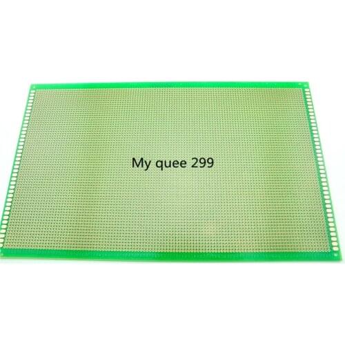CNC glass fiber universal circuit board 18*30 green oil test board universal board thickness 1.6mm