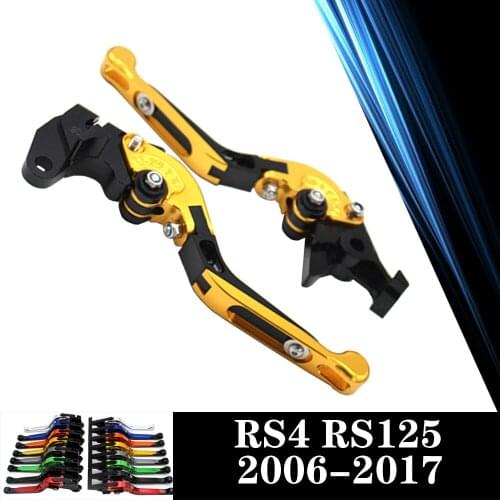 For Aprilia RS4 RS125 2006 2007 2008 2009 2010 2011 2012 2013 2014-2017 Motorcycle Adjustable Brake Clutch Lever Levers Folding