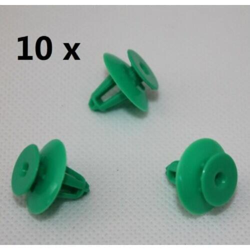 FOR FORVW SHARAN INTERIOR DOOR TRIM PANEL CLIPS X10-WHITE Plastic Clips