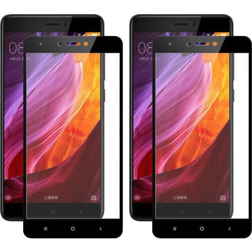 For Xiaomi Redmi Note 4X Redmi 4X Full Screen Protective Tempered Glass 9H Protector Film For Redmi Note 4X glass Full cover
