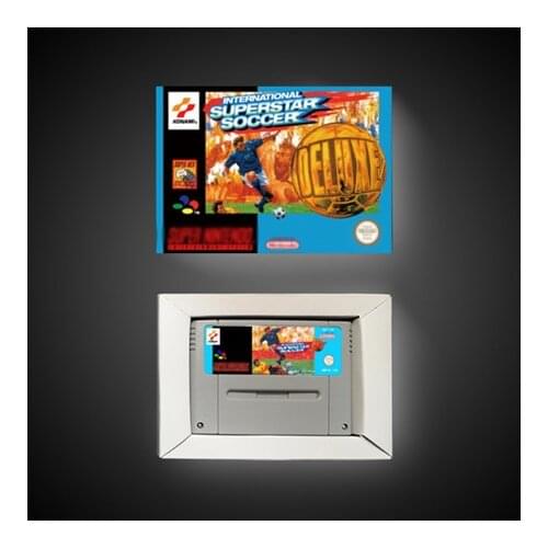 International Superstar Soccer DeLuxe - EUR Version Action Game Card with Retail Box