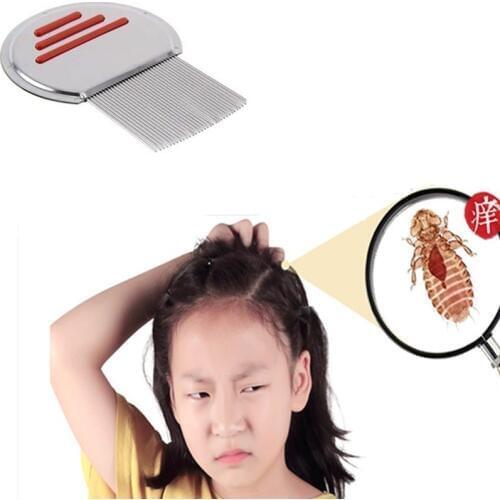 Louse Combs Nit Free Terminator Lice Comb Get Down To Nitty Gritty With Grooved Teeth Brush Stainless Louse Brush Styling Tool