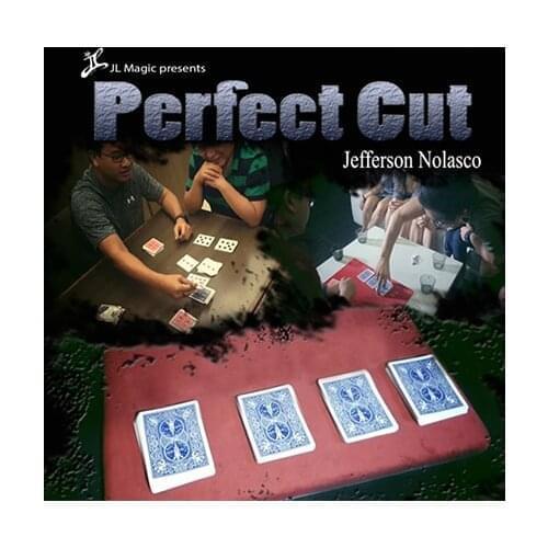 Perfect Cut Gimmick Deck by Jeff Nolasco Playing Card magia Close Up Illusion Mentalism Magic Tricks props magie