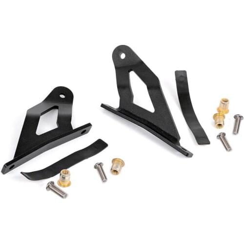 2x Roof Windshield 50" Curved Light Bar Brackets for 04-14 Nissan Titan PRO-4X