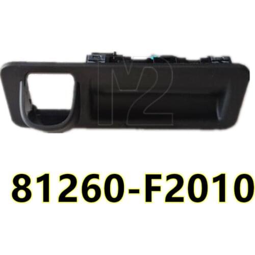 Rear trunk rear box switch button luggage lock-in handle touch switch For Hyundai Elantra AD 2017-2018