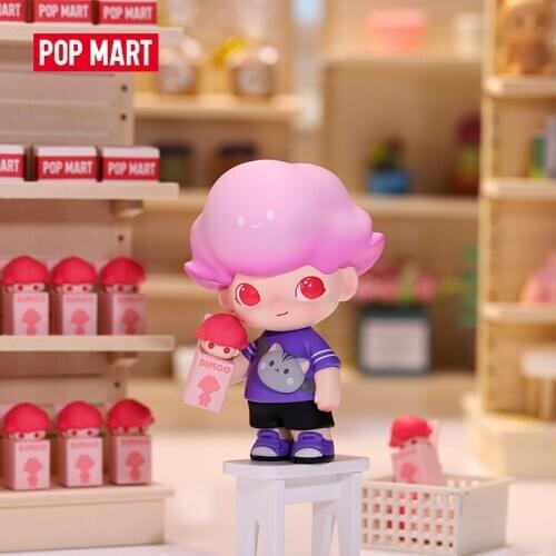 POP MART Dimoo Life University Series Collection Doll Collectible Cute Action Kawaii animal toy figures free shipping