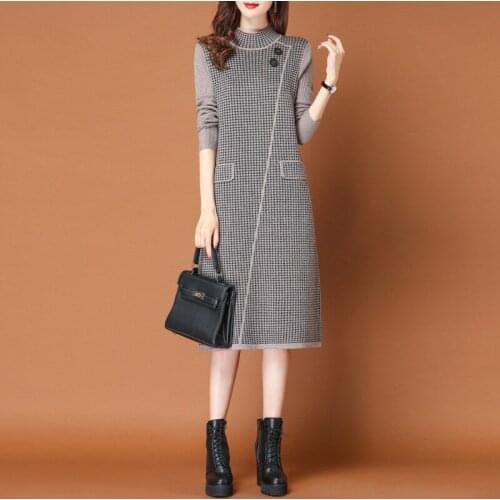 Модные вязаные платья LARCI China At AliExpress