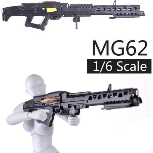 1/6 Scale Avatar MG62 Assembly Gun Model Puzzles Building Brick Gun Weapon Action Figure