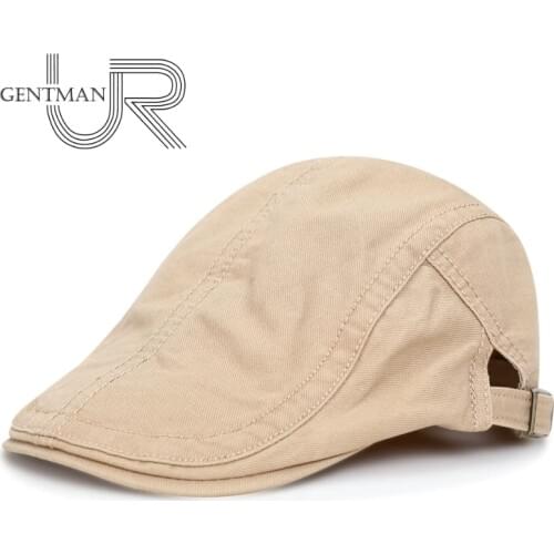 New Unisex Summer Outdoor Cap Cotton Berets Hat For Men & Women Casual Peaked Caps Solid Color Stylish 7 Colors Berets Hats