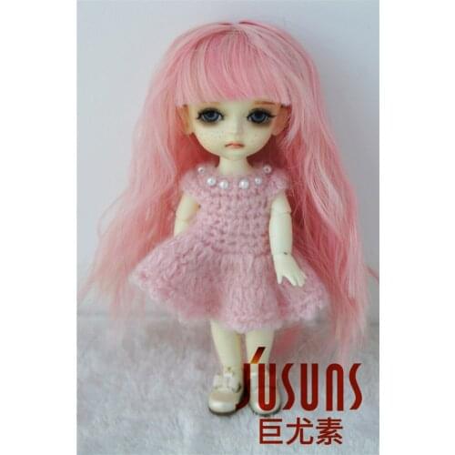 JD223 1/12 1/6 1/4 1/3 Heat Resistance Fiber BJD Wigs Curly Doll Hair Suit For All Sizes Doll Top Sale Doll Wig Free Shipping