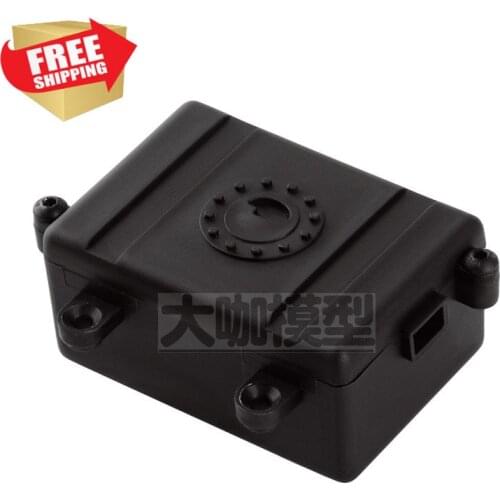 RC Parts 1/10 Plastic electronic equipment box Receiver box DIY for axial SCX10 D90 D110 option upgrade