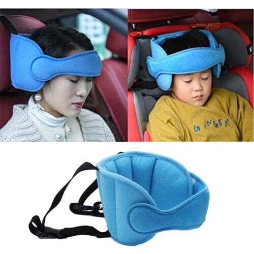 Baby Adjustable Car Seat Head Support Kids Head Fixed Sleeping Pillow Neck Protection Safety Playpen Headrest Sleep Positioners