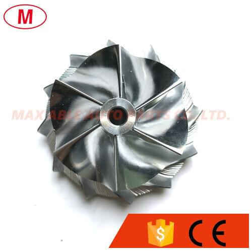RHF5 41.90/54.00mm 6+6 blades Performance Turbo Billet compressor wheel for GLA250/CLA250 120822-0515/19,A2700901480 turbocharge