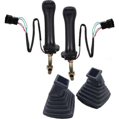 3 Buttons Excavator Joystick Assy Handle Gears for Doosan DH DX150 215 225 300 370-9C Excavator Glue Control Rod Accessories