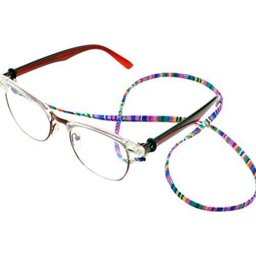 10Styles Multi Color Men Women Ethnic Style Glasses Rope Sunglasses Neck Cord Strap Eyeglass String Holder