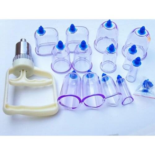 13pcs vacuum cupping set spit blood cupping blood stasis acupuncture massage cupping SZ