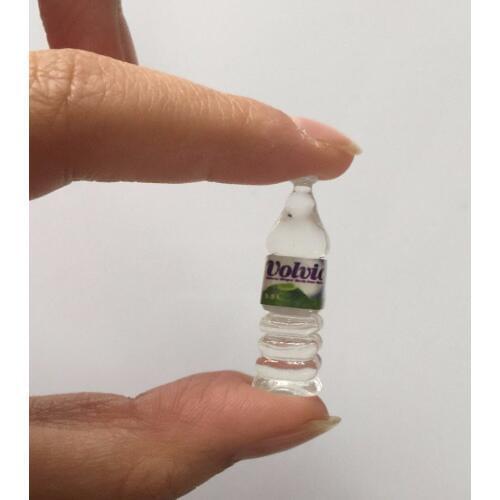 4pcs/set 1:12 mineral water Scale Models scene Dollhouse Miniature mini bottles Figurine Micro Landscaping Decor DIY Accessories