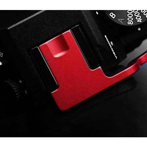 Aluminum Shoe Cover Metal Camera Plate Hand Thumb Up Grip for Fujifilm X-T10 X-T20 X-T30 XT1 XT2 XT3 FUJI Camera