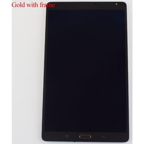 FOR Samsung Galaxy Tab S 8.4 T700 t707 LCD Display Monitor Module + Touch Screen Digitizer Sensor Glass Assembly Frame
