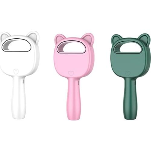 3 Speeds Electric Bladeless Fan Portable Cordless Usb Charging Mini Handheld Fan Mini Desktop Air Cooler No Leaf Handy Fan