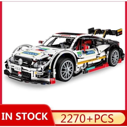 Mould King Mould King Remote Control RC car MOC-6687 C63 DTM Sport alal Speed Building Blocks Kids Toys Gift Bricks Educational