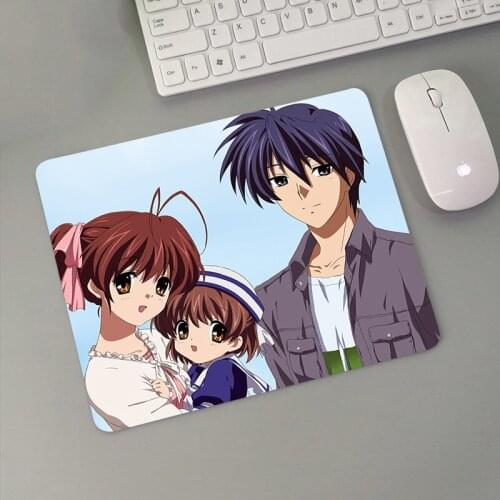 Gamer Cabinet Keyboards Accessories Anime Mouse Pad Gaming Computer Table Mausepad Keyboard Mousepad Beautiful Cute Clannad Pads